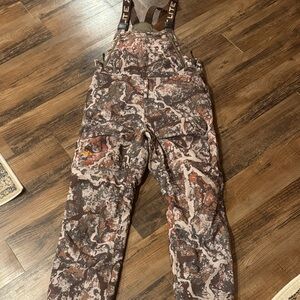 First Lite Solitude Bibs in Camouflage